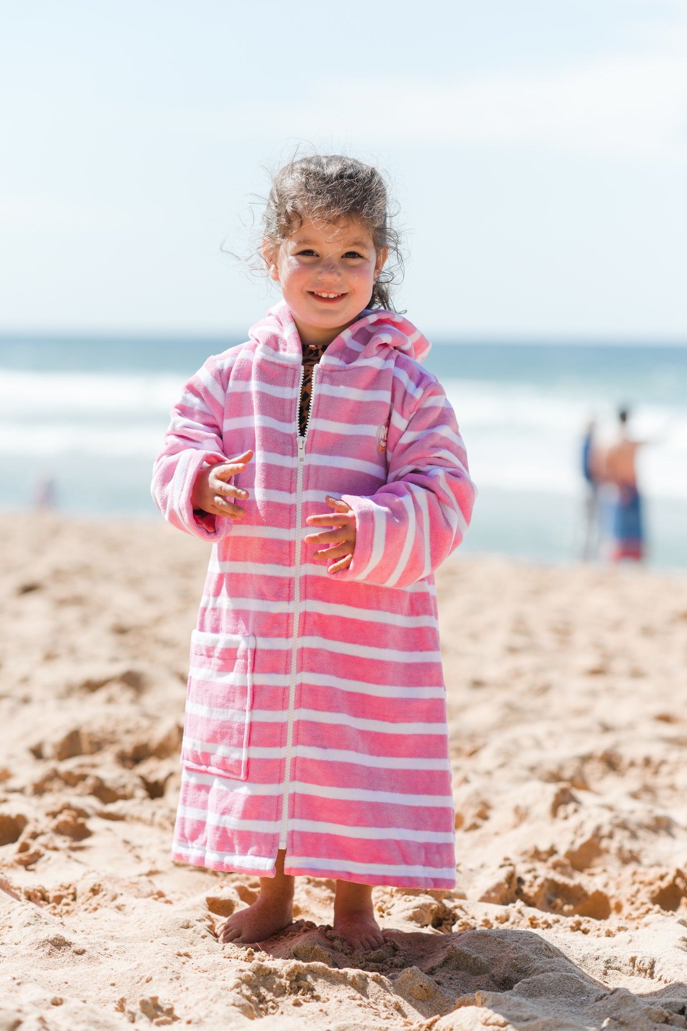 Child sales hooded towel